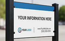 Post and Panel Signage for various uses